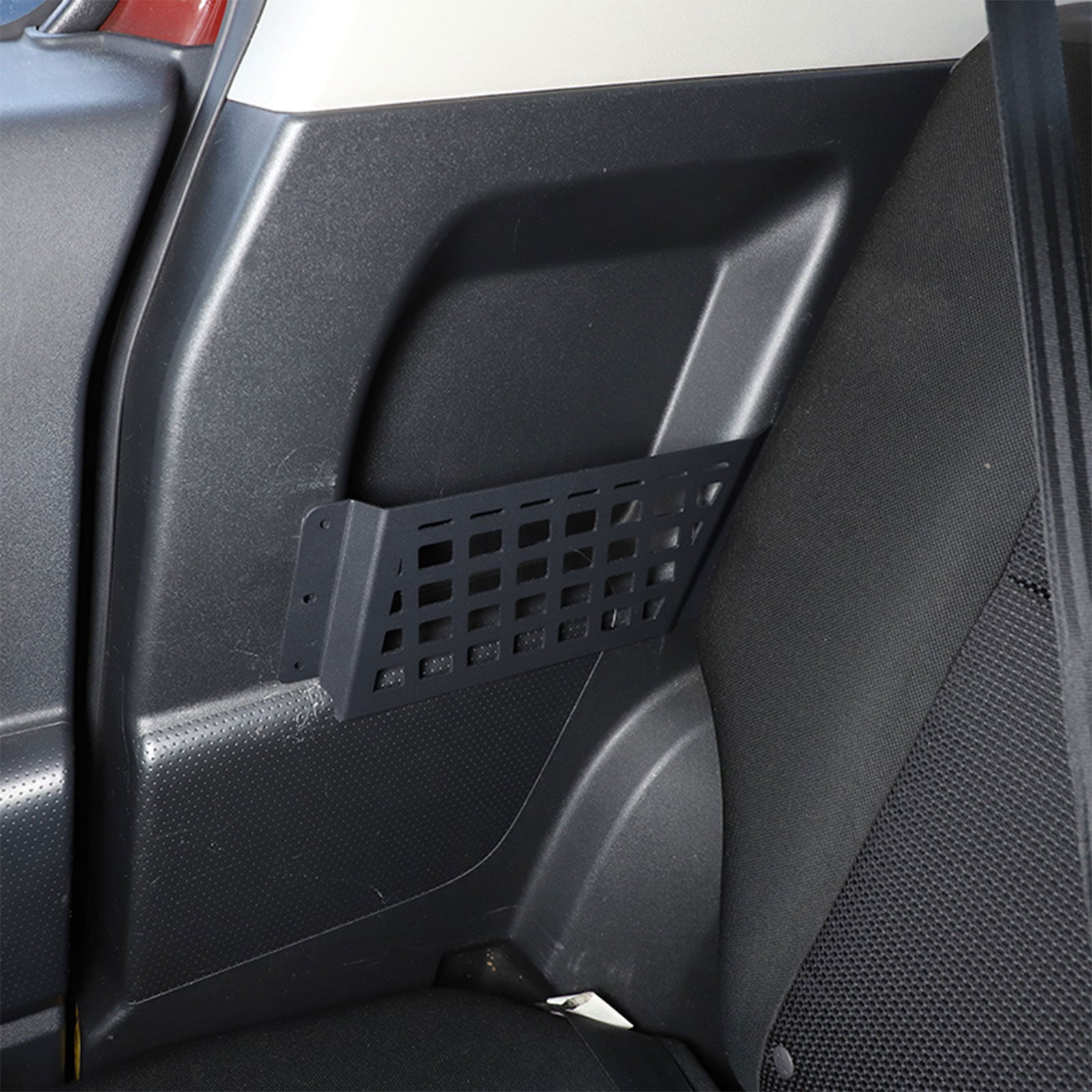 Rear Door Storage Pockets Compatible with Toyota FJ Cruiser 2007-2021, Rear Seat Molle Panel Side Organizer Storage Box Expansion Accessories