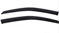 4pcs Original Window Visors Compatible with 2016–2022 Ford Ranger Extra Durable Tape-on, UV Protection Rain Guard, Dark Smoke, In-Channel Style, Original Vent Wind Deflector