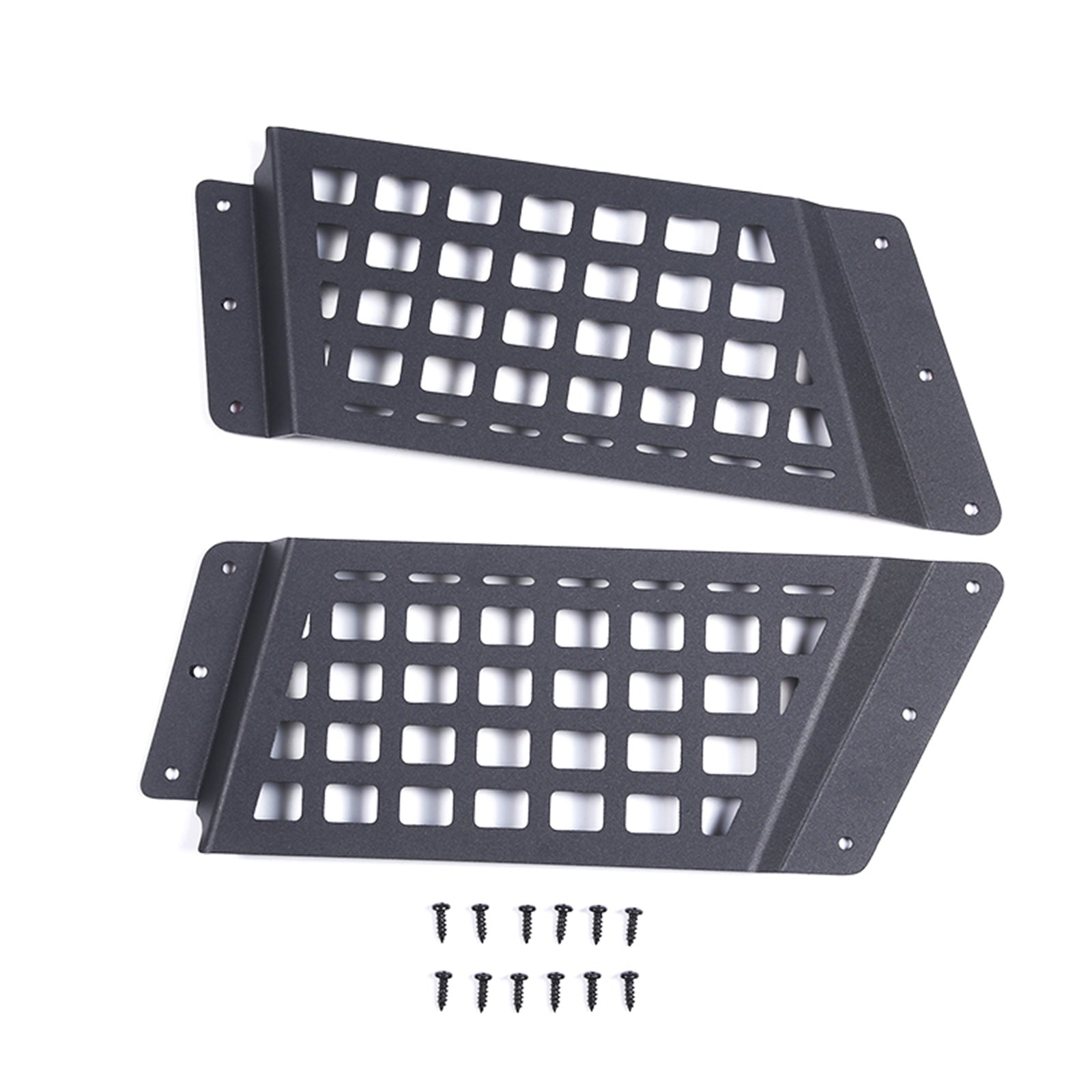 Rear Door Storage Pockets Compatible with Toyota FJ Cruiser 2007-2021, Rear Seat Molle Panel Side Organizer Storage Box Expansion Accessories