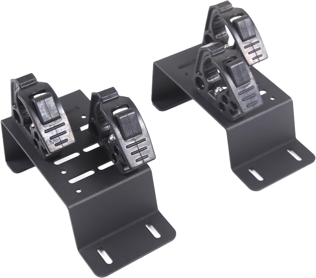 Bed Rail Mount Brackets Compatible with Toyota Tacoma 2024+, Bed Rail Modular Accessory Mount for Shovels, Axes, Recovery Plates and Other Accessories Truck Bed Accessories
