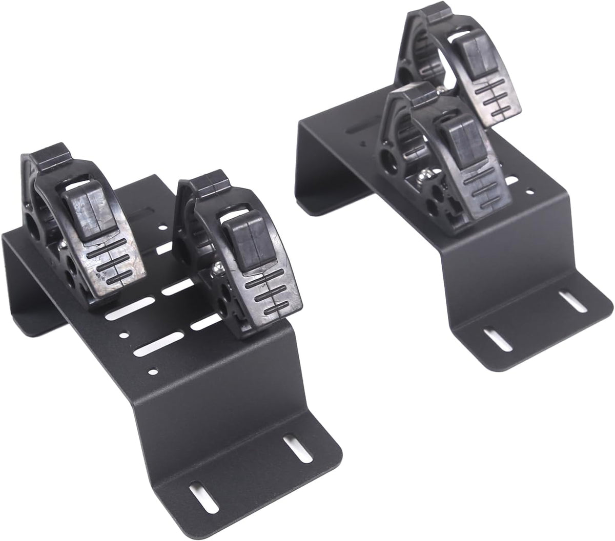 Bed Rail Mount Brackets Compatible with Toyota Tacoma 2024+, Bed Rail Modular Accessory Mount for Shovels, Axes, Recovery Plates and Other Accessories Truck Bed Accessories
