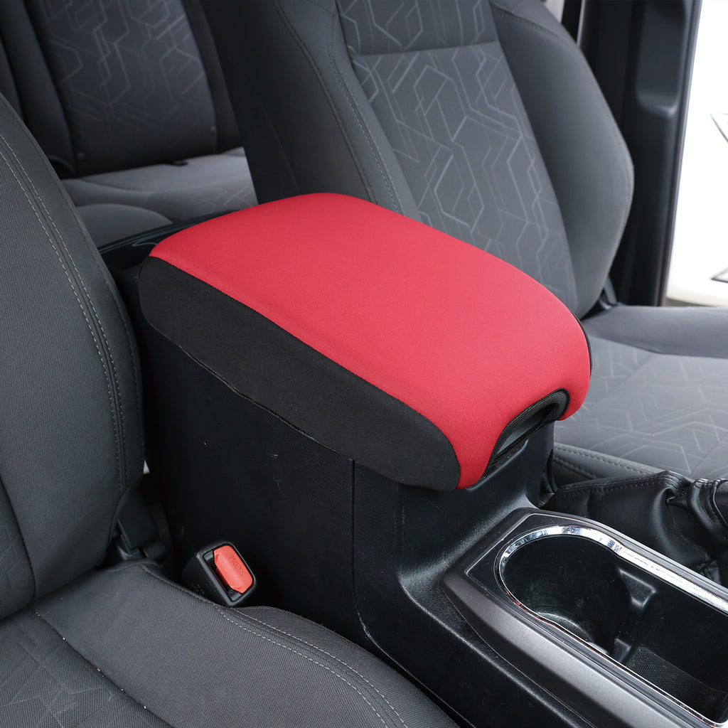 Center Console Armrest Protector Cover Compatible with Toyota Tacoma 2016-2023, Central Armrest Seat Storage Box Cover Waterproof Anti-Scratch Accessories