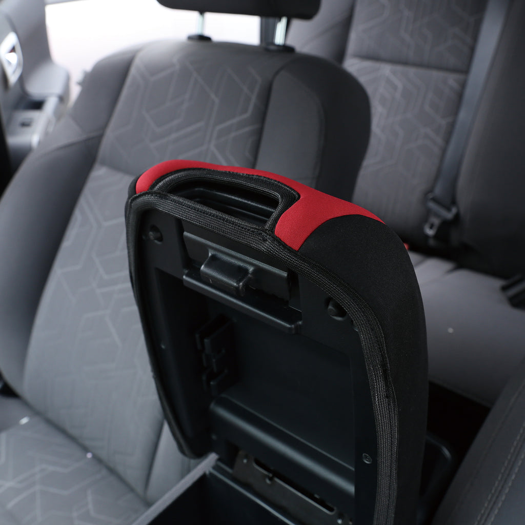 Center Console Armrest Protector Cover Compatible with Toyota Tacoma 2016-2023, Central Armrest Seat Storage Box Cover Waterproof Anti-Scratch Accessories