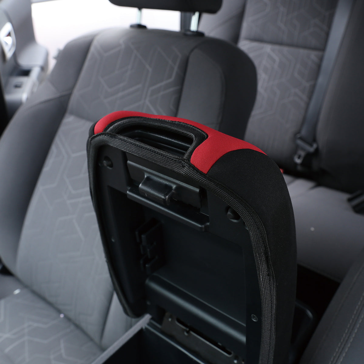 Center Console Armrest Protector Cover Compatible with Toyota Tacoma 2016-2023, Central Armrest Seat Storage Box Cover Waterproof Anti-Scratch Accessories