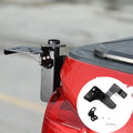 Truck Bed Flag Pole Holder Compatible with Toyota Tacoma 2005-2022 Tailgate Truck Flag Pole Holder Bracket Flagpole Holder Multi-Function