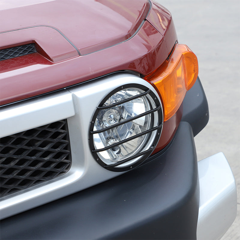 Front Headlights Guard Cover Compatible with Toyota FJ Cruiser 2007-2021
