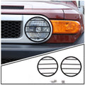 Front Headlights Guard Cover Compatible with Toyota FJ Cruiser 2007-2021