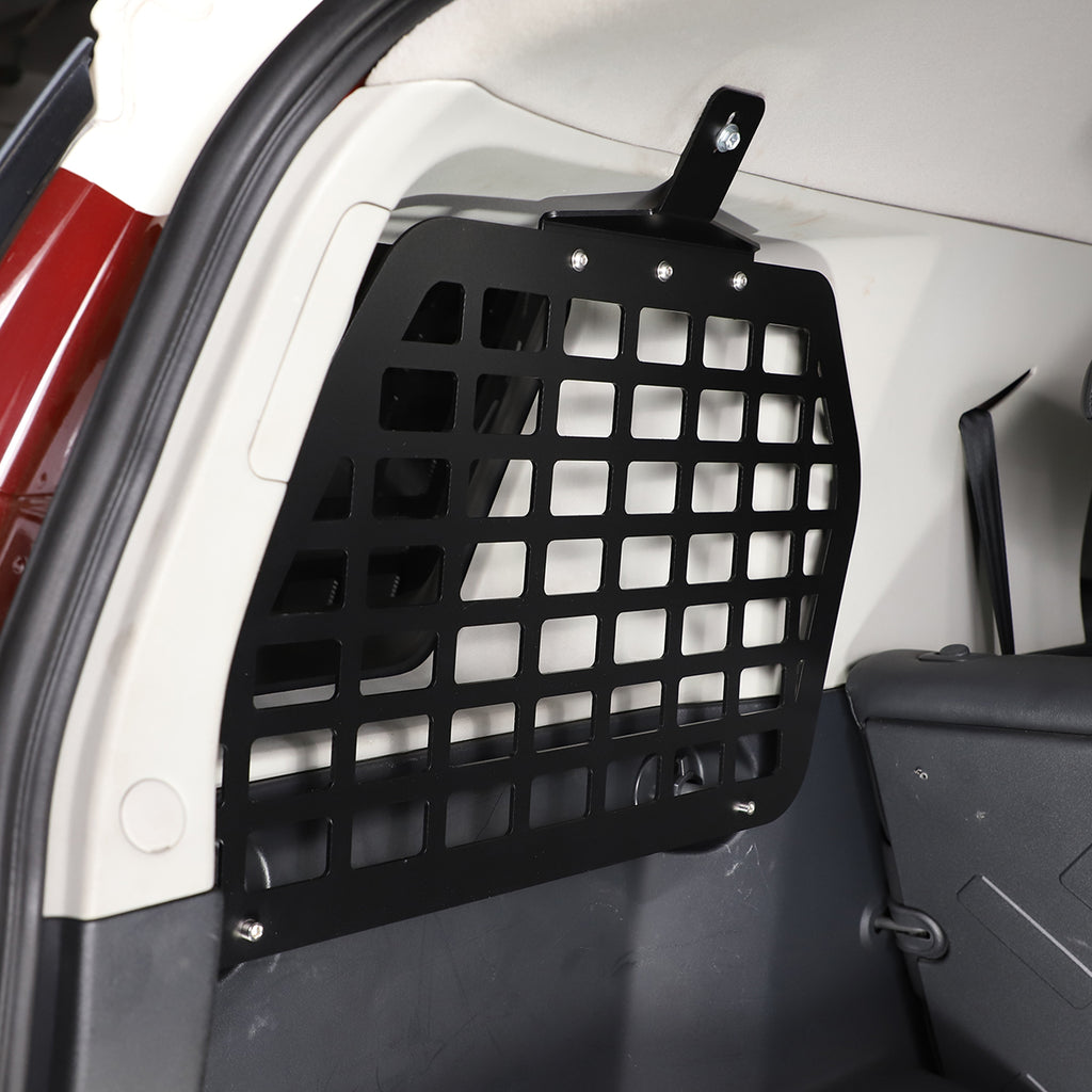 Trunk Storage Panel Fit for Toyota FJ Cruiser 2007-2021 Modular Rear Left and Right Cargo Rack Shelf Interior Luggage Holder, Vehicle Organizer Mount Bracket