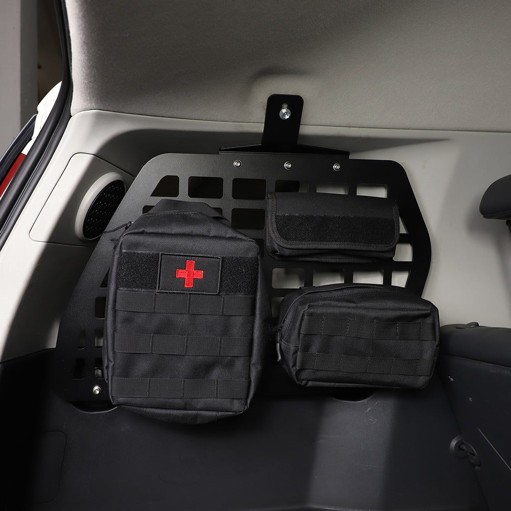 Trunk Storage Panel Fit for Toyota FJ Cruiser 2007-2021 Modular Rear Left and Right Cargo Rack Shelf Interior Luggage Holder, Vehicle Organizer Mount Bracket