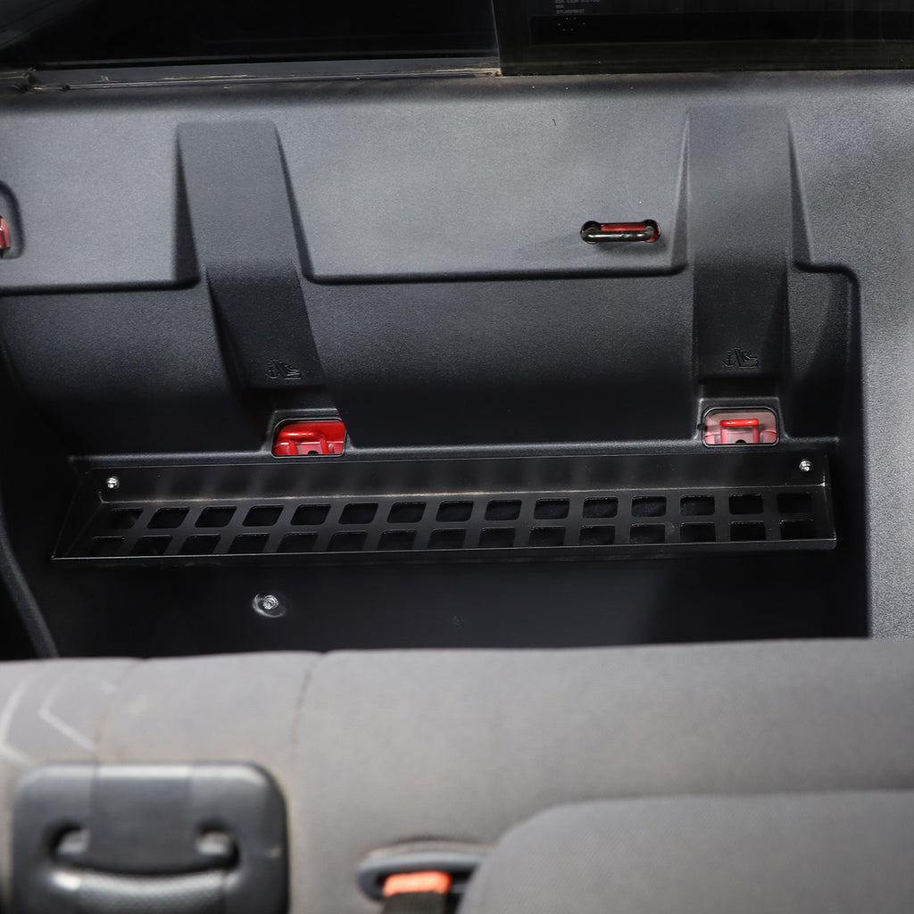 Back Seat Organizer Compatible with Toyota Tacoma 2016-2023, Second-Row Seat Back Storage Partition Storage Rack