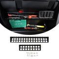 Back Seat Organizer Compatible with Toyota Tacoma 2016-2023, Second-Row Seat Back Storage Partition Storage Rack