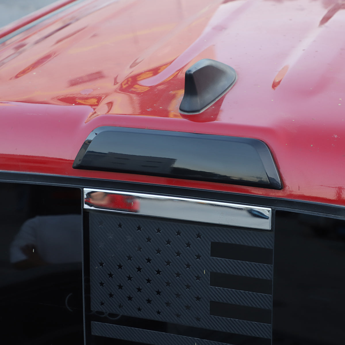 Car Third Brake Light Cover Trim Compatible with Toyota Tacoma 2016-2023