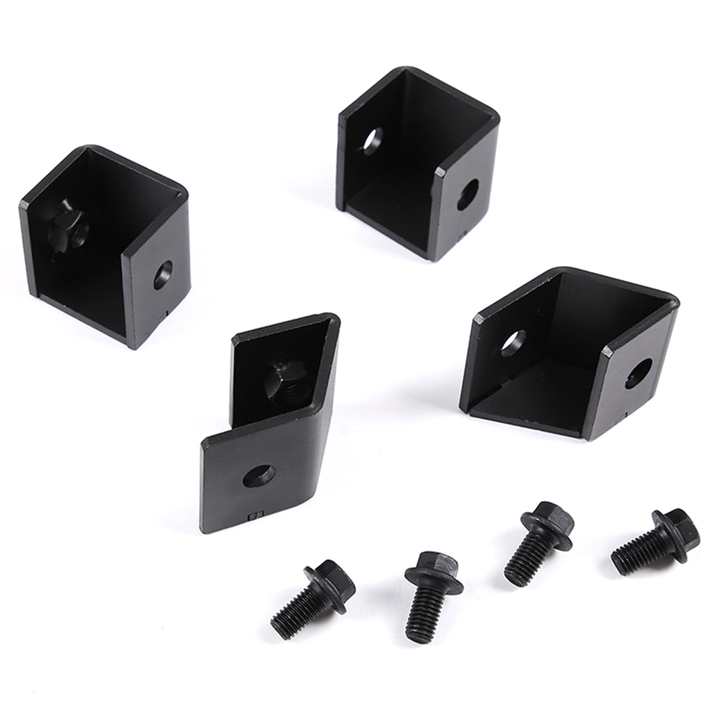 Car Metal Front Seat Spacer Lift Kit,Compatible with 2007-2021 Toyota FJ Cruiser Seat Foot Raising/Heighten Bracket (4Pcs)