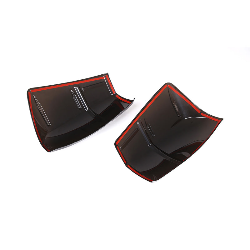 Tail Light Lamp Cover Guard Trim Frame Bezels Compatible with Toyota Tacoma 2016-2020 2021 2022,This Tail Lights Reverse Lights Cover Trims