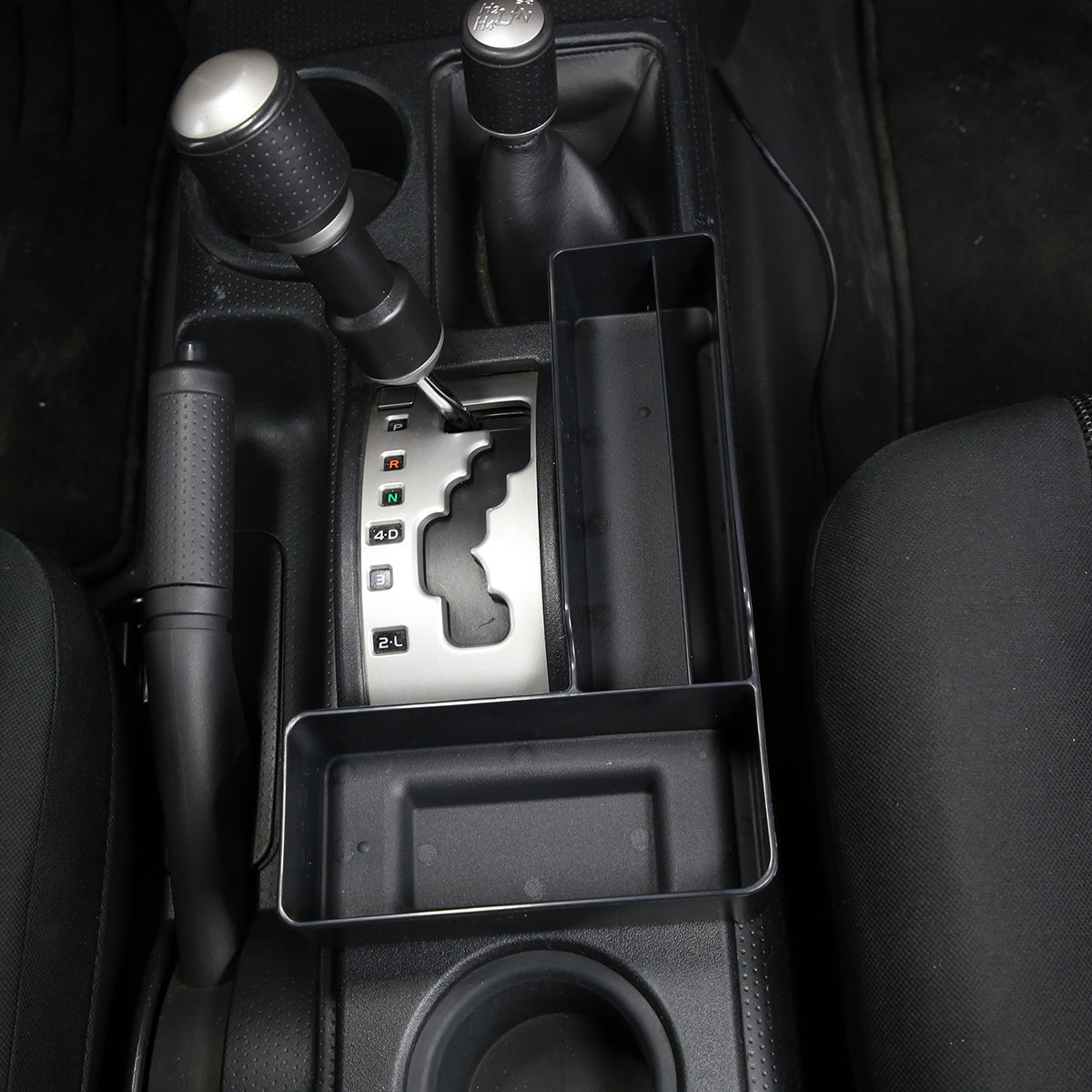 Gear Shift Tray Organizer Compatible with Toyota FJ Cruiser 2007-2021, Create Extra Storage Space