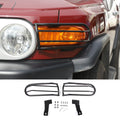 Car Front Fog Lights Guard Cover Compatible with Toyota FJ Cruiser 2007-2021