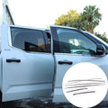 Door Window Sill Molding Panel Trim fit for Toyota Tundra 2022-2024, Door Window Molding Trim Strip, Car Window Molding Pillar Trim, Stainless Steel Car Window Molding Pillar Trim
