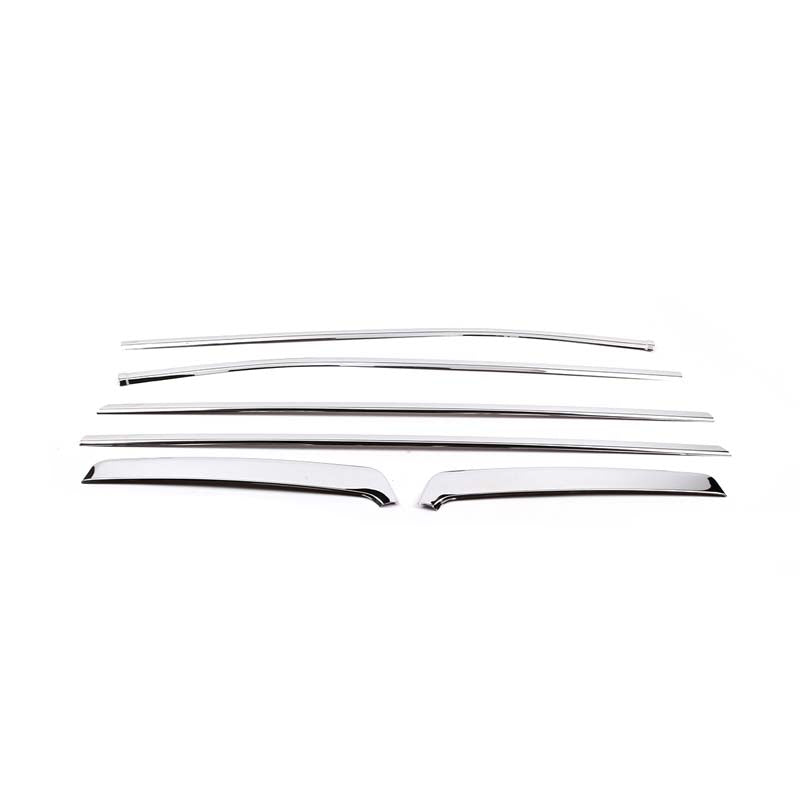 Door Window Sill Molding Panel Trim fit for Toyota Tundra 2022-2024, Door Window Molding Trim Strip, Car Window Molding Pillar Trim, Stainless Steel Car Window Molding Pillar Trim