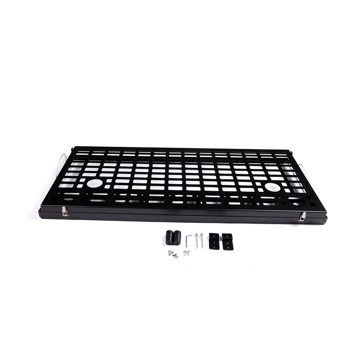 Tailgate Table Cargo Storage Rack Shelf Compatible with Toyota FJ Cruiser 2007-2021, Tailgate Foldable Double-Layer Storage Holder