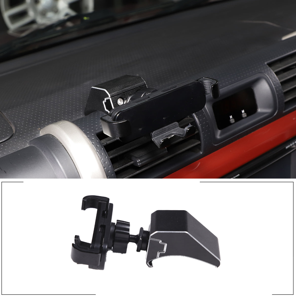 Car Phone Mount Compatible with Toyota FJ Cruiser 2007-2021, Center Console Air Outlet Cell Phone Holder
