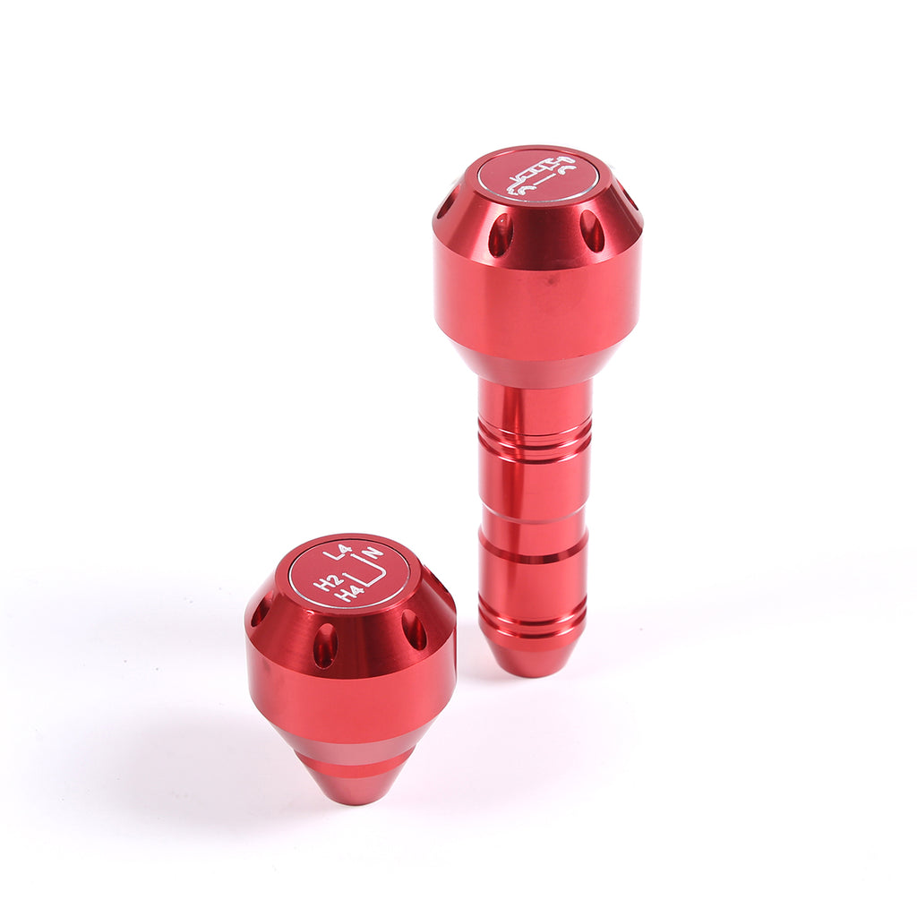 Gear Shift Knob Fit for Toyota FJ Cruiser 2007-2021 Aluminum Alloy Weighted Gear Lever Metal Stick Shifter Handle Center Console Gear Stick Shift Knob Replacement Interior