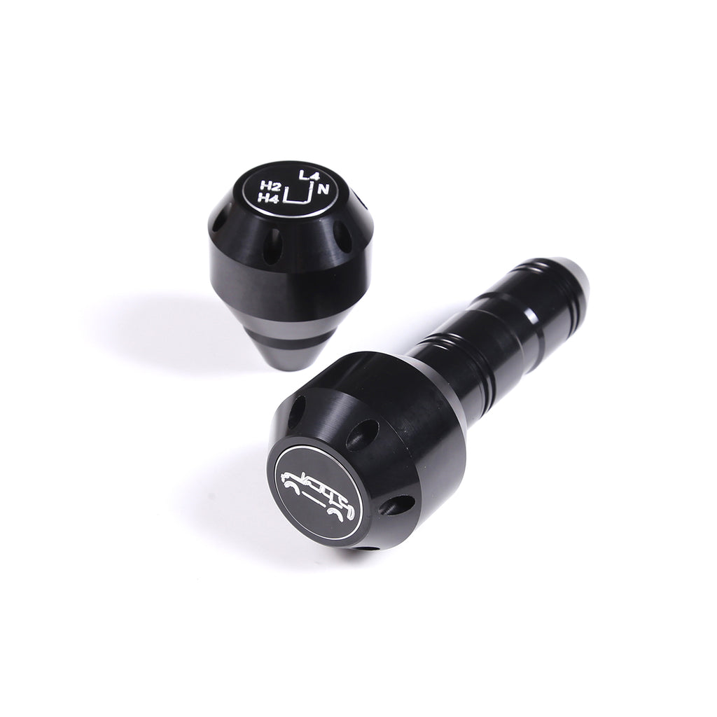 Gear Shift Knob Fit for Toyota FJ Cruiser 2007-2021 Aluminum Alloy Weighted Gear Lever Metal Stick Shifter Handle Center Console Gear Stick Shift Knob Replacement Interior