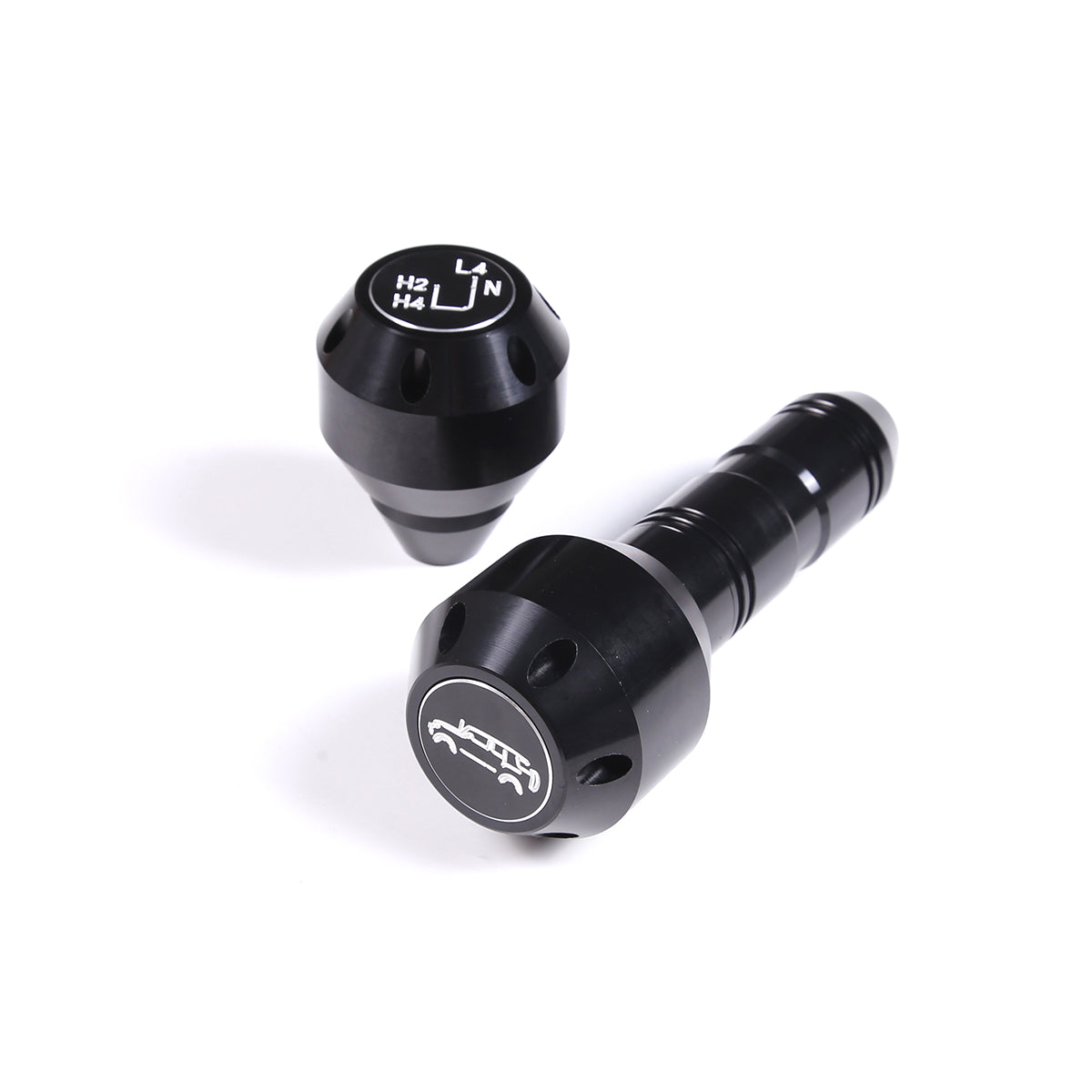 Gear Shift Knob Fit for Toyota FJ Cruiser 2007-2021 Aluminum Alloy Weighted Gear Lever Metal Stick Shifter Handle Center Console Gear Stick Shift Knob Replacement Interior