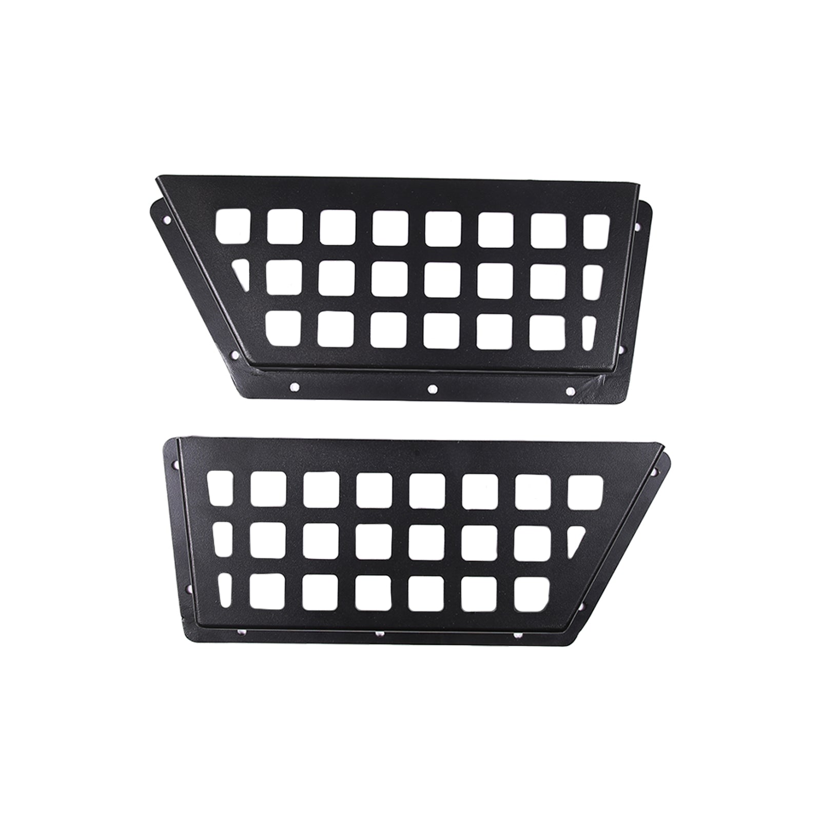 Aluminum Alloy Front Door Storage Pockets Box Compatible with Toyota Tacoma 2016-2023, Modern Style Car Organizer