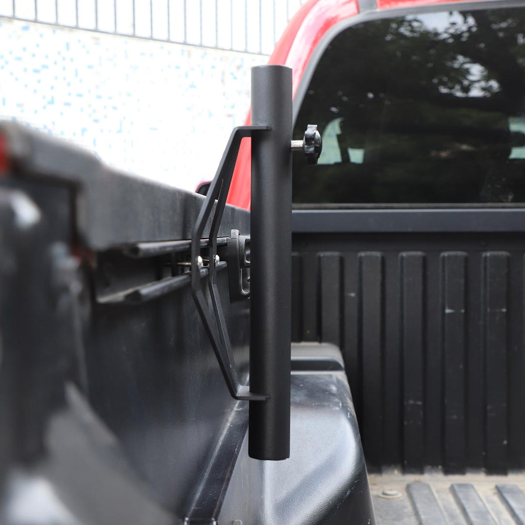 Bed Rail Flag Pole Mounting System Compatible with Toyota Tacoma2016-2022/Tundra 2022-2023 Pickup Trucks