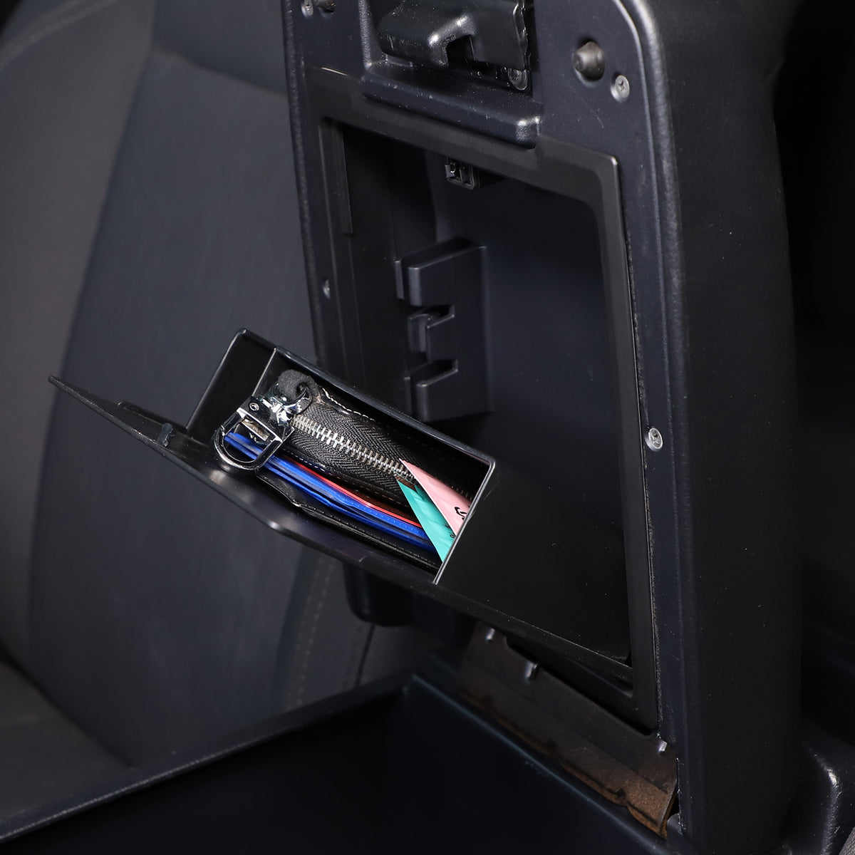 Car Armrest Hidden Storage Box Compatible with Toyota Tacoma 2016-2023