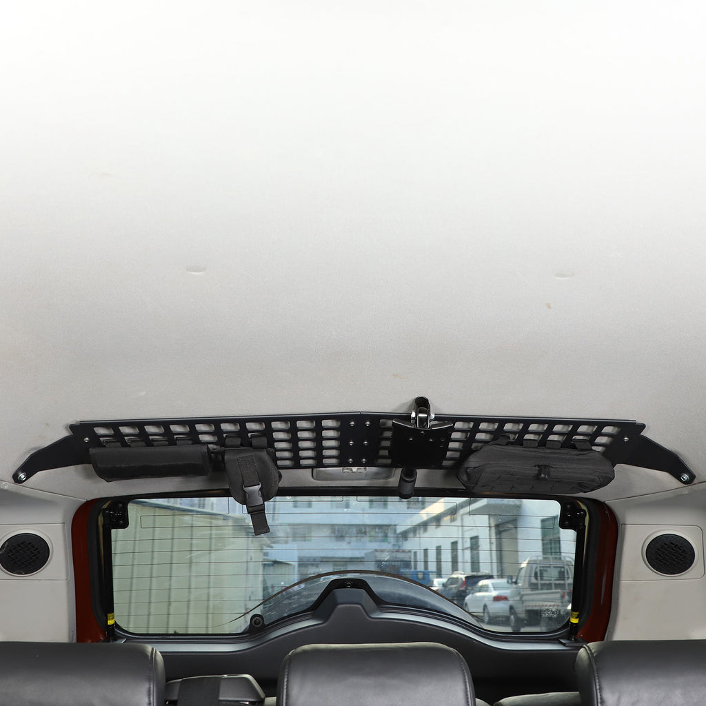 Car Trunk Roof MOLLE Panel Bracket Compatible with Toyota FJ Cruiser 2007-2021