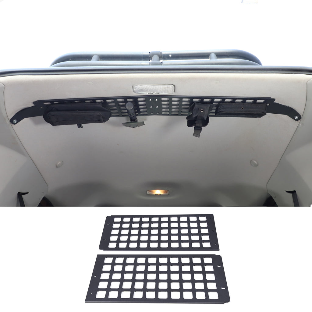 Car Trunk Roof MOLLE Panel Bracket Compatible with Toyota FJ Cruiser 2007-2021