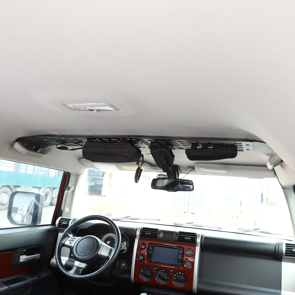Car Inner Front Roof Panel Storage Bracket Compatible with Toyota FJ Cruiser 2007-2021
