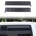 Car Aluminum Rear Side Window Louvers Air Vent Cover Compatible with Toyota Tundra 2022-2023 Rear Side Window Louvers Sun Shade Cover Wind Vent Air Deflector Decoration Exterior Accessories