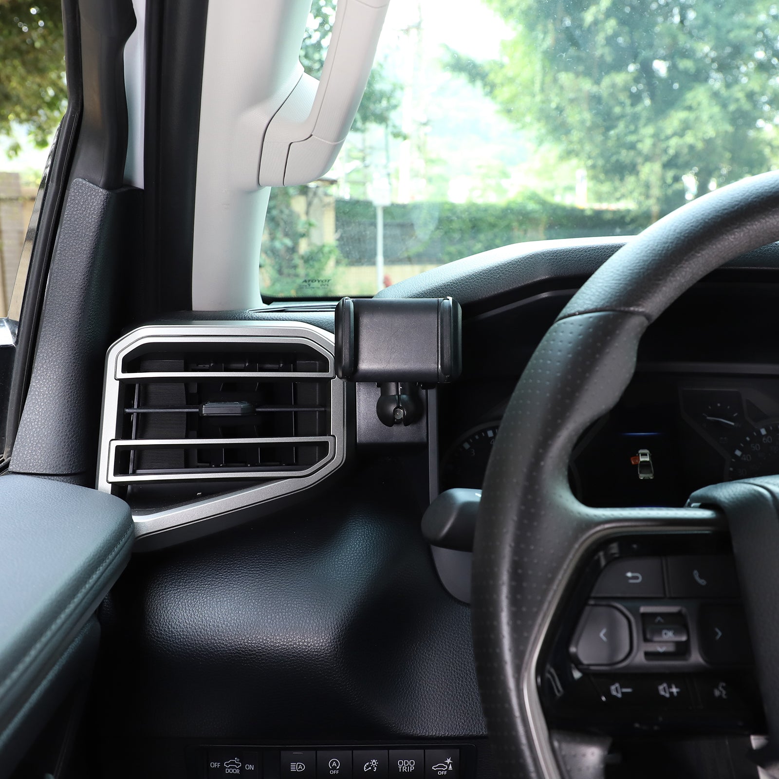 Center Console Dash Panel Phone Mount Compatible with Toyota Tundra/ Sequoia 2022-2026