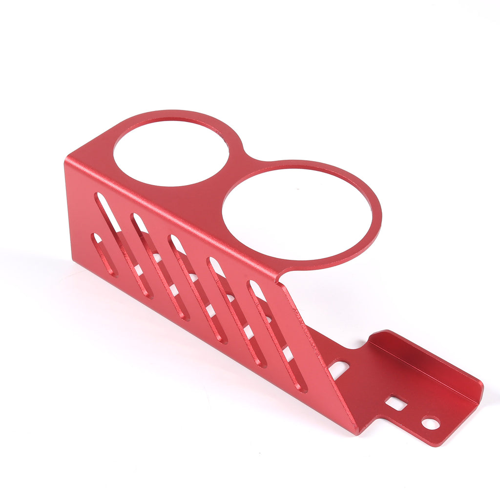 Car Passenger Seat Cup Holder Expander Organizer for Toyota Tundra 2022-2023 Car Aluminum Passenger Seat Dual Cup Holder Insert Expander Drink Water Tea Bottle Holder Removable Accessories