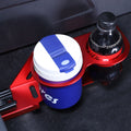 Car Passenger Seat Cup Holder Expander Organizer for Toyota Tundra 2022-2023 Car Aluminum Passenger Seat Dual Cup Holder Insert Expander Drink Water Tea Bottle Holder Removable Accessories