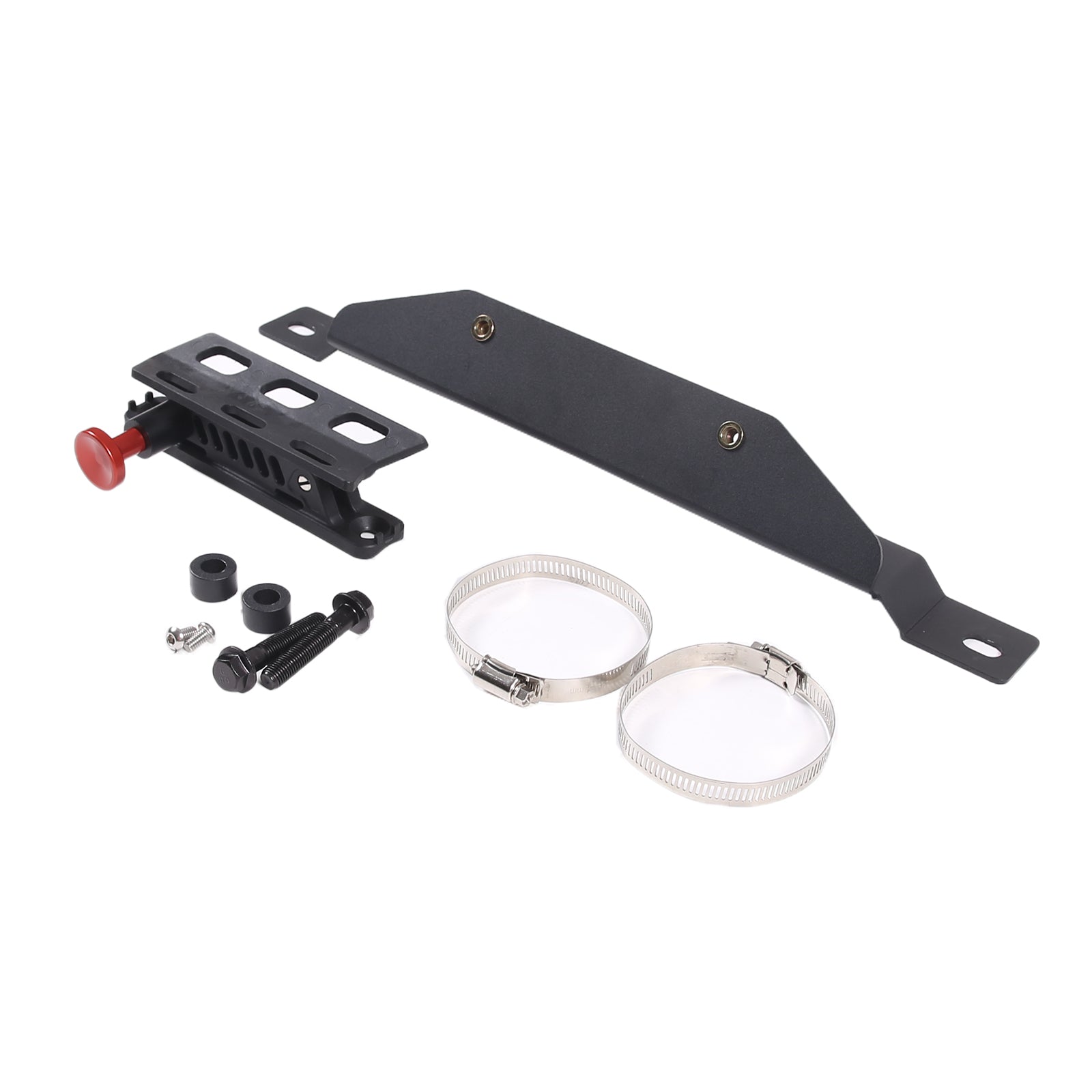 Quick Release Adjustable Aluminum Fire Extinguisher Holder Mount Bracket Compatible with Toyota Tacoma 2016-2022 Aluminum Car Seat Fire Extinguisher Bracket Accessories