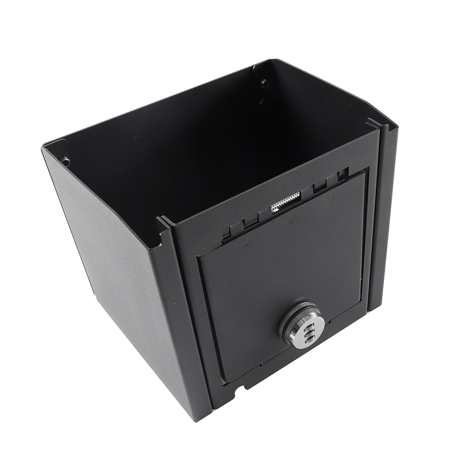 Center Console Safe Storage Box Compatible with Toyota Tacoma 2016-2022, Armrest Box Password Lock Safe Box with 3 Digit Combo Password Insert Accessories
