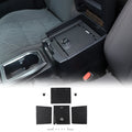 Center Console Safe Storage Box Compatible with Toyota Tacoma 2016-2022, Armrest Box Password Lock Safe Box with 3 Digit Combo Password Insert Accessories