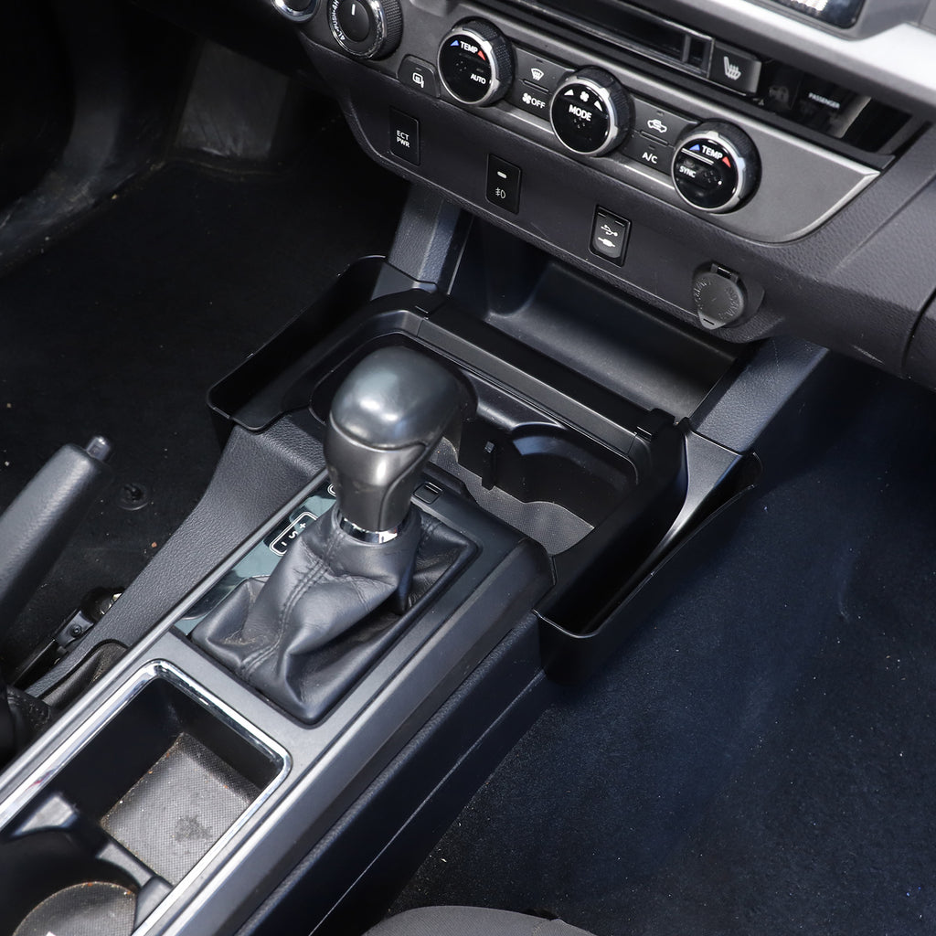 Center Console Gear Shift Storage Box Compatible with Toyota Tacoma 3rd Gen 2016-2023
