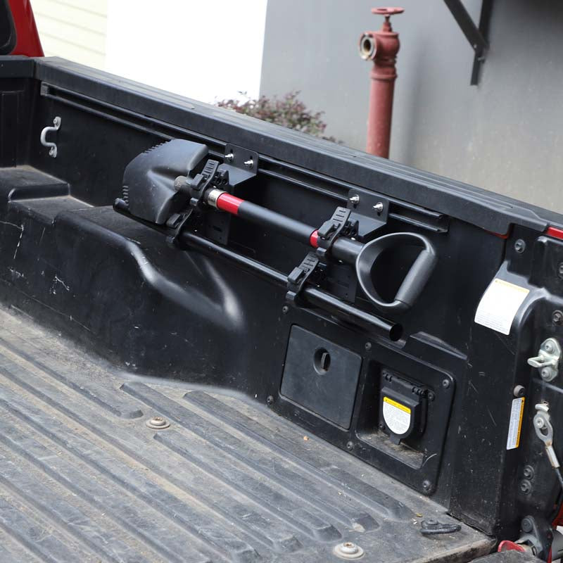 Truck Bed Rail Side Mount Holder for Tacoma 2016-2023 Bed Rail Modular Accessory Mount for Shovels, Recovery Boards, Other Accessories