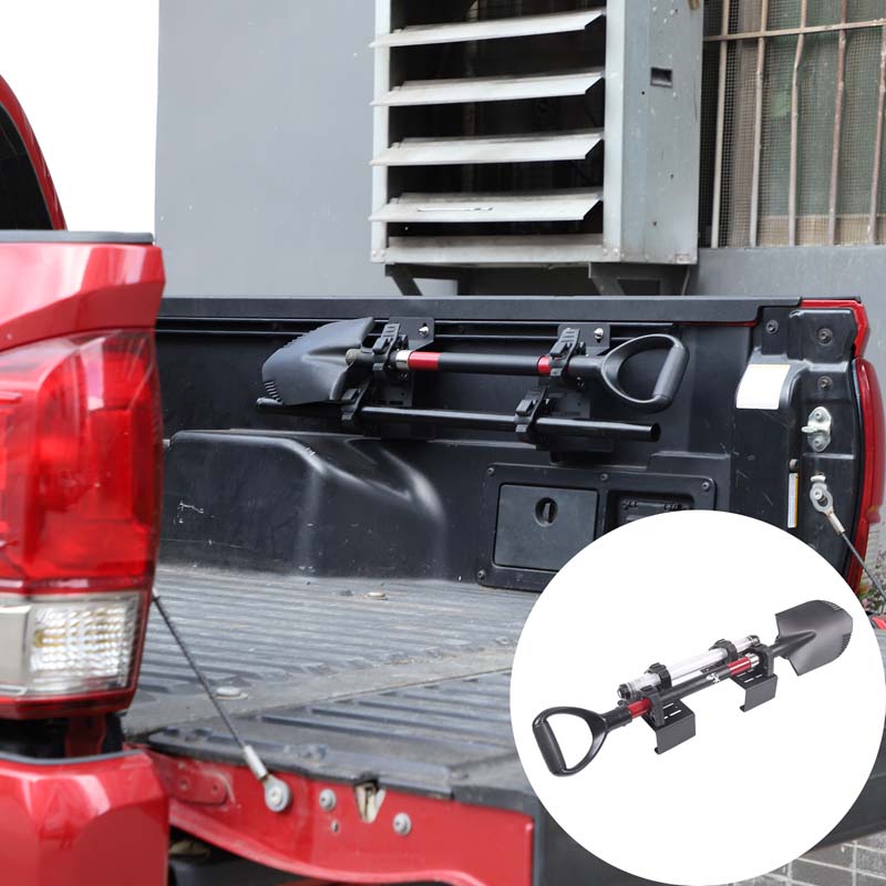 Truck Bed Rail Side Mount Holder for Tacoma 2016-2023 Bed Rail Modular Accessory Mount for Shovels, Recovery Boards, Other Accessories