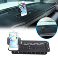 Center Console Dash Storage Organizer Tray with Phone Holder Compatible with Toyota Tundra/Sequoia 2022-2026