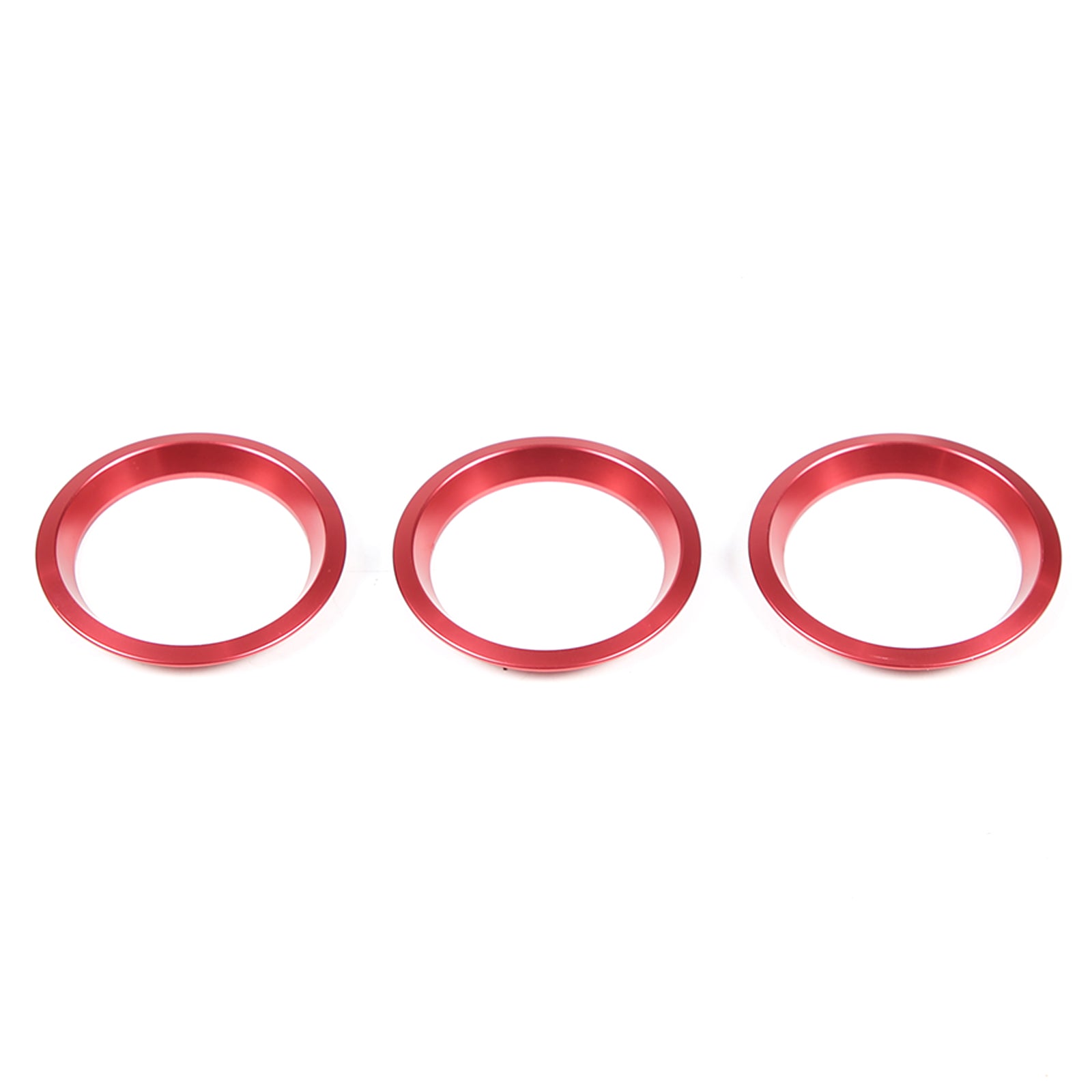 Center Console Dashboard Trim Ring Cover Compatible with Toyota FJ Cruiser 2007-2021, Dashboard Clock Stopwatch Compass Ring Decorative Accessories
