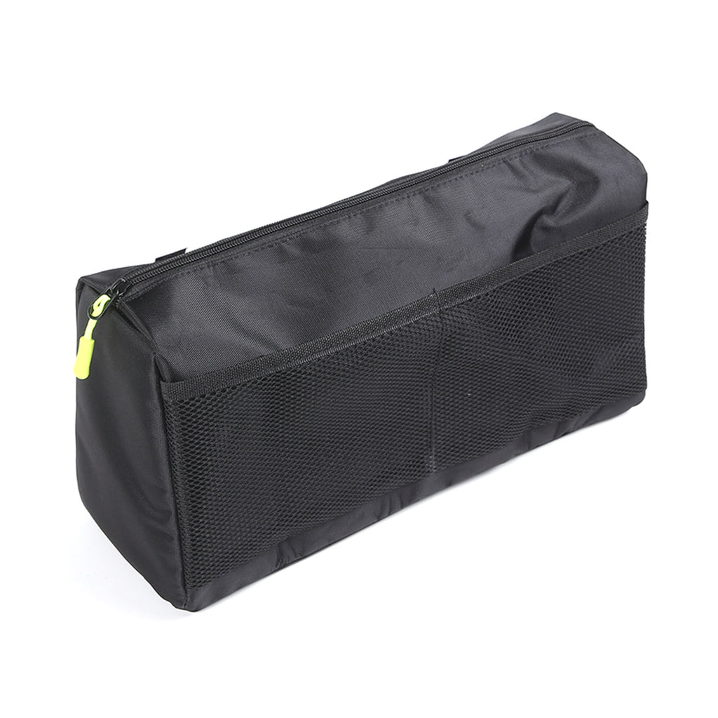 Rear Row Seat Concealed Storage Bag Compatible with Toyota Tundra 2022-2025 Pickup Truck, Back Seat Luggage Storage Bag Organizer Seatback Bag with Tape Oxford Cloth Space Saving Accessories