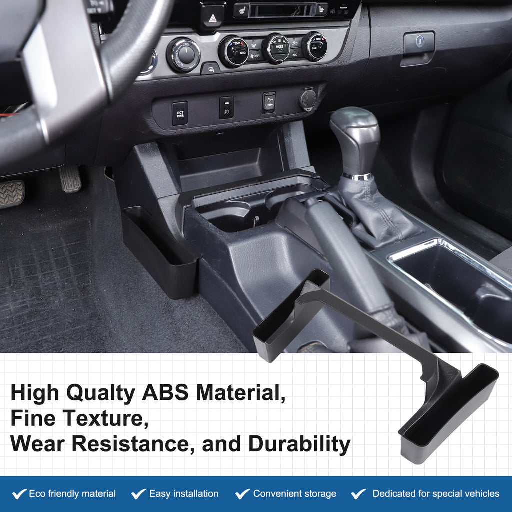Center Console Gear Shift Storage Box Compatible with Toyota Tacoma 2016-2023 Gear Shift Organizer Tray Accessories, Not Fit Manual Transmission
