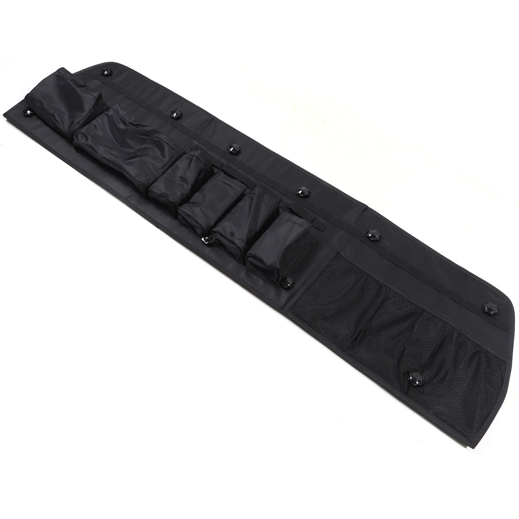 Trunk Organizer Storage Bag Compatible with Toyota Tundra 2022-2026, Rear Tailgate Window Hanging Luggage Storage Bag