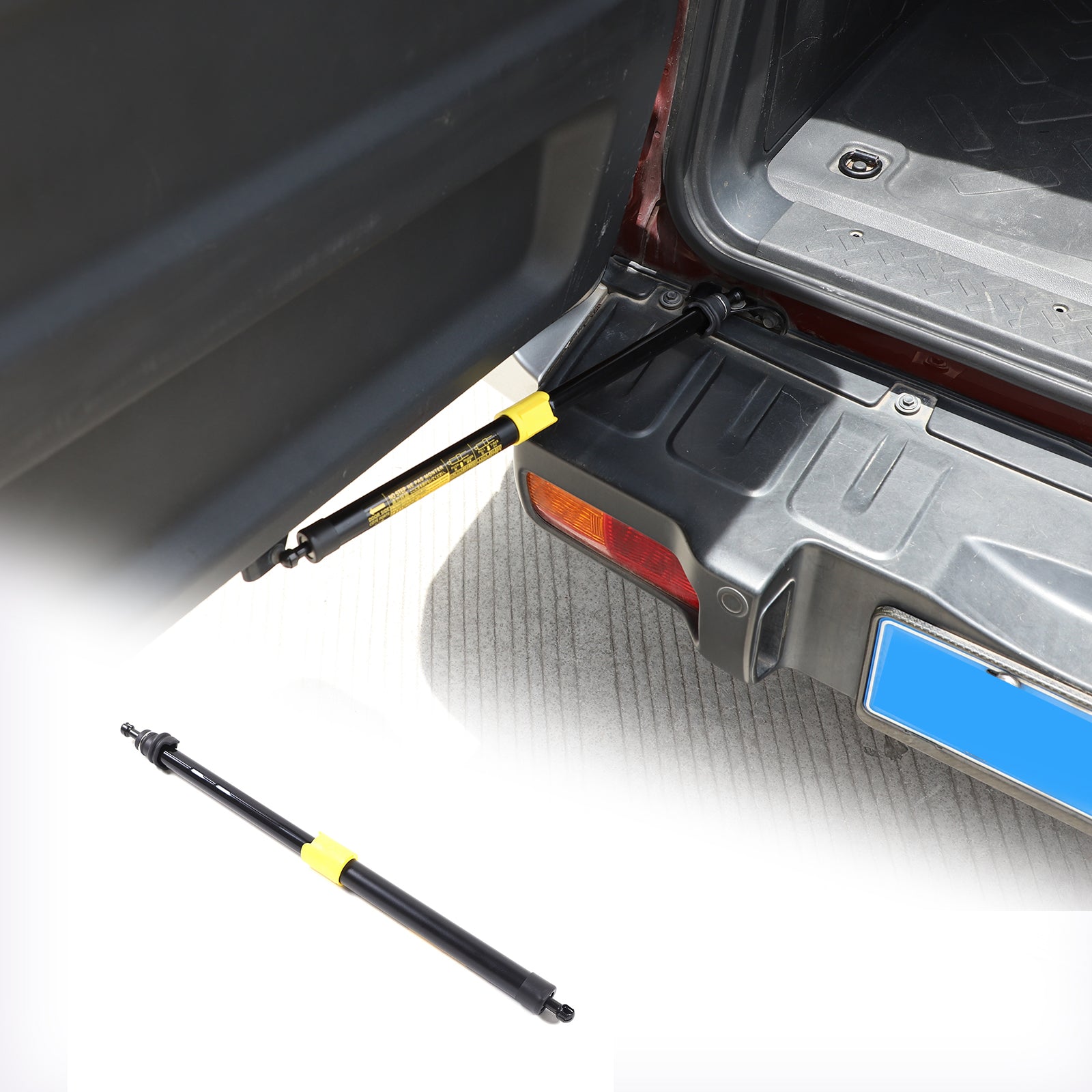 Tailgate Assist Compatible with Toyota FJ Cruiser 2007-2010, No-Drill Tailgate Shocks Accessories