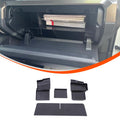 Glove Box Divided Organizer Compatible with Toyota Tacoma 2024 2025 Passenger Side Glove Box Secondary Storage Divider Car Interior Organizer Accessories 1PCS